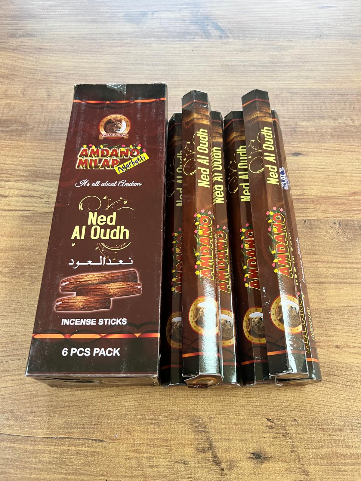 HEGZAGON TÜTSÜ OUDH (BİR PAKETTE 6 HELEGON)