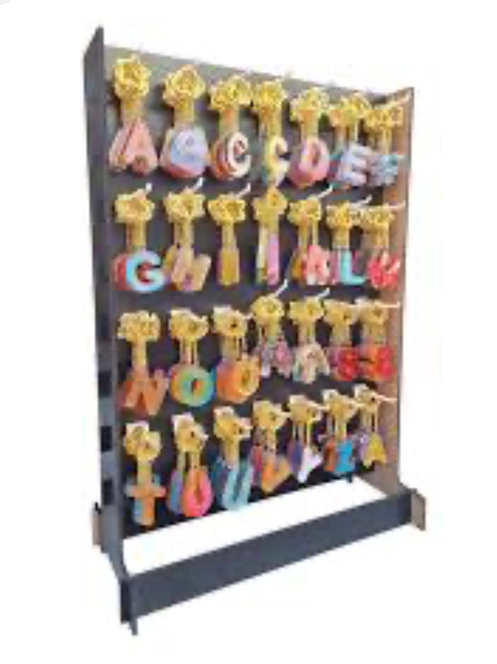 ALFABE ANAHTARLIK HARF STANTI (250 Lİ )