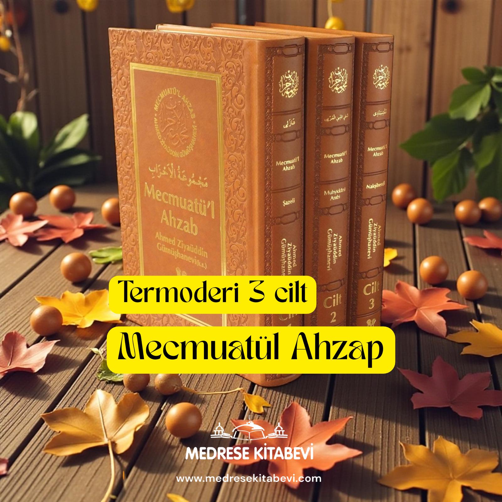 KRD TERMODERİ MECMUATÜL AHZAB ARAPÇA 3 CİLT