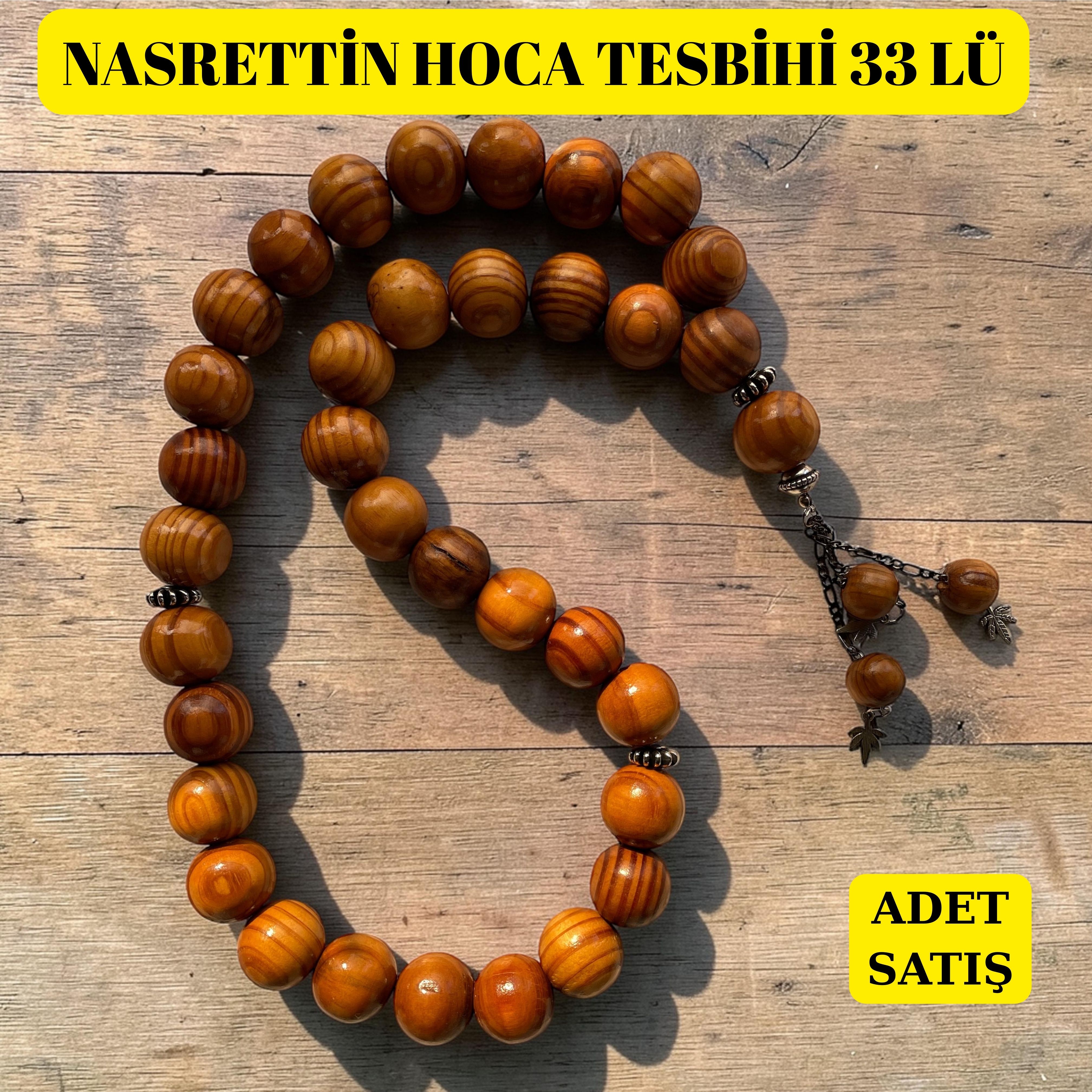 DRG NASRETTİN HOCA TESBİHİ 33 LÜ ADET SATIŞ