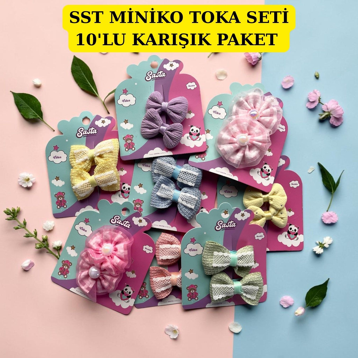 SST MİNİKO TOKA SETİ 10'LU KARIŞIK PAKET 