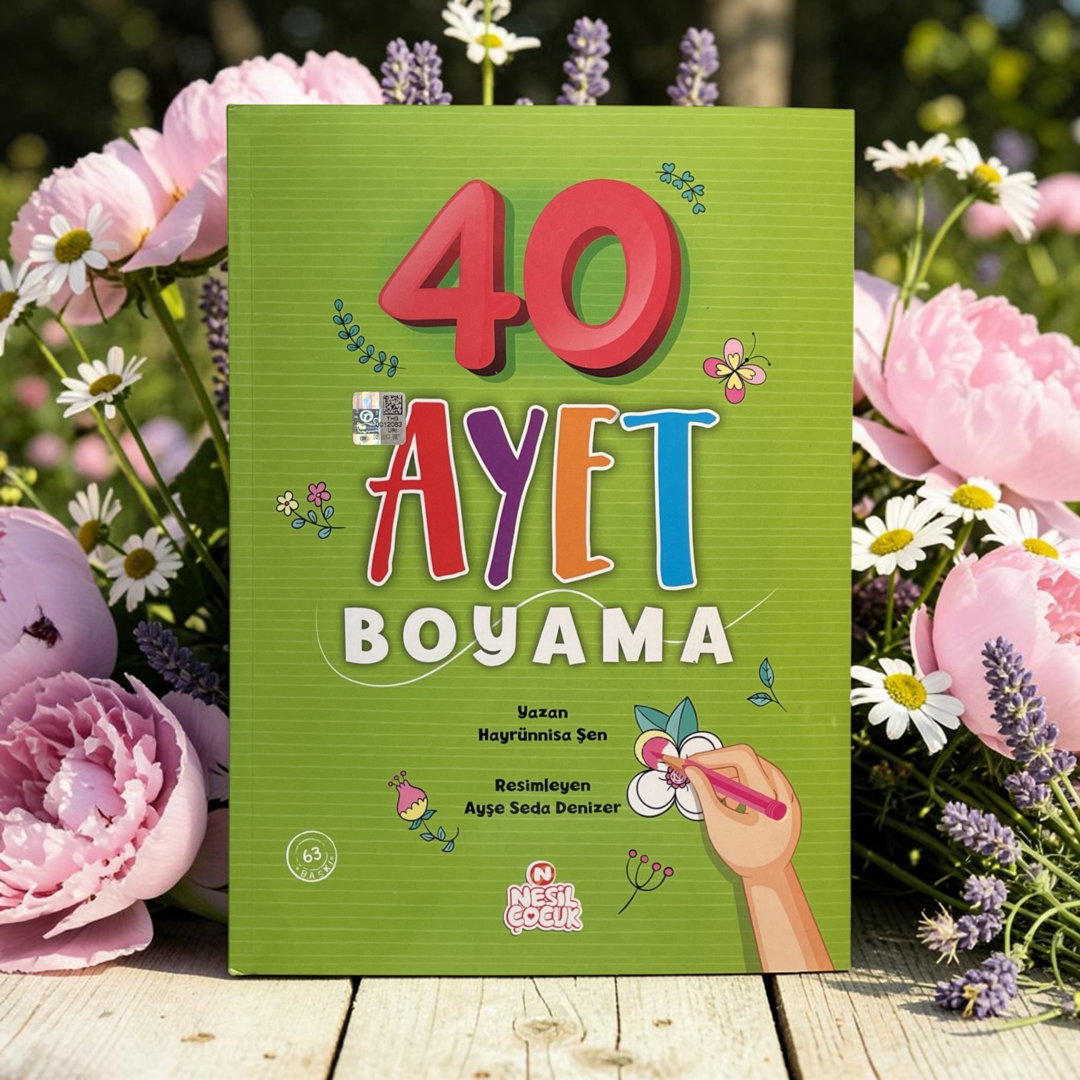NESİL 40 AYET BOYAMA KİTABI