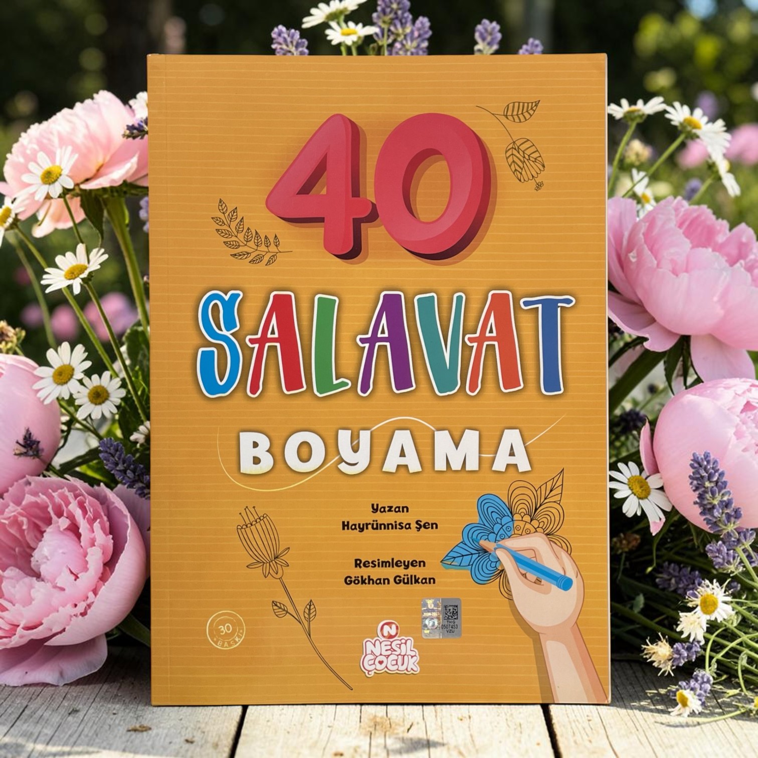 NESİL 40 SALAVAT  BOYAMA KİTABI 