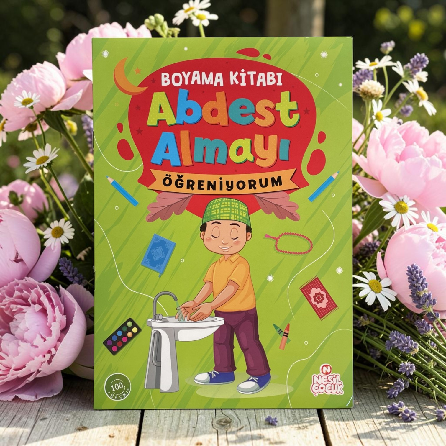 NESİL ABDEST ALMAYI ÖĞRENİYORUM (ERKEK)