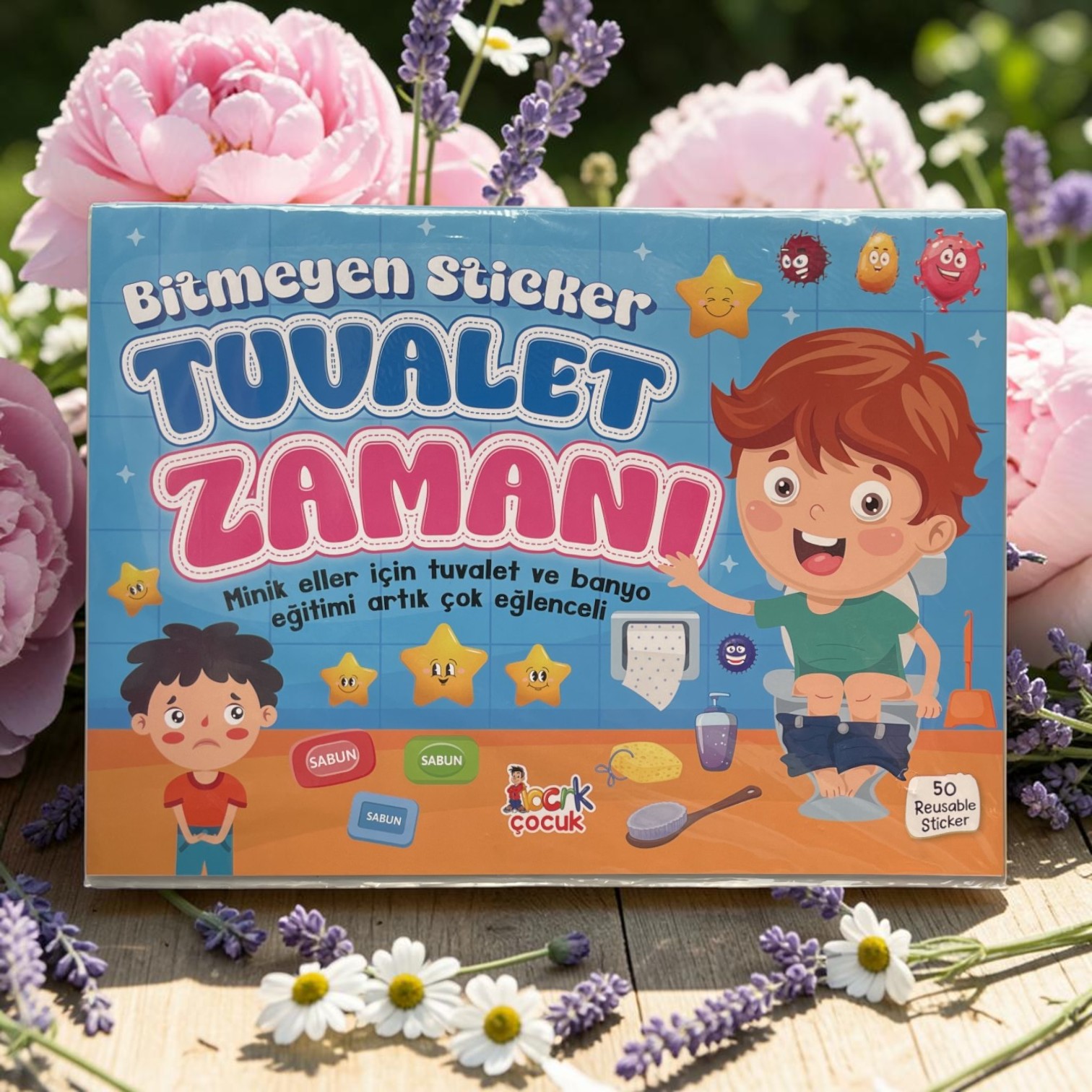NESİL TUVALET ZAMANI BİTMEYEN STİCKER KİTABI 