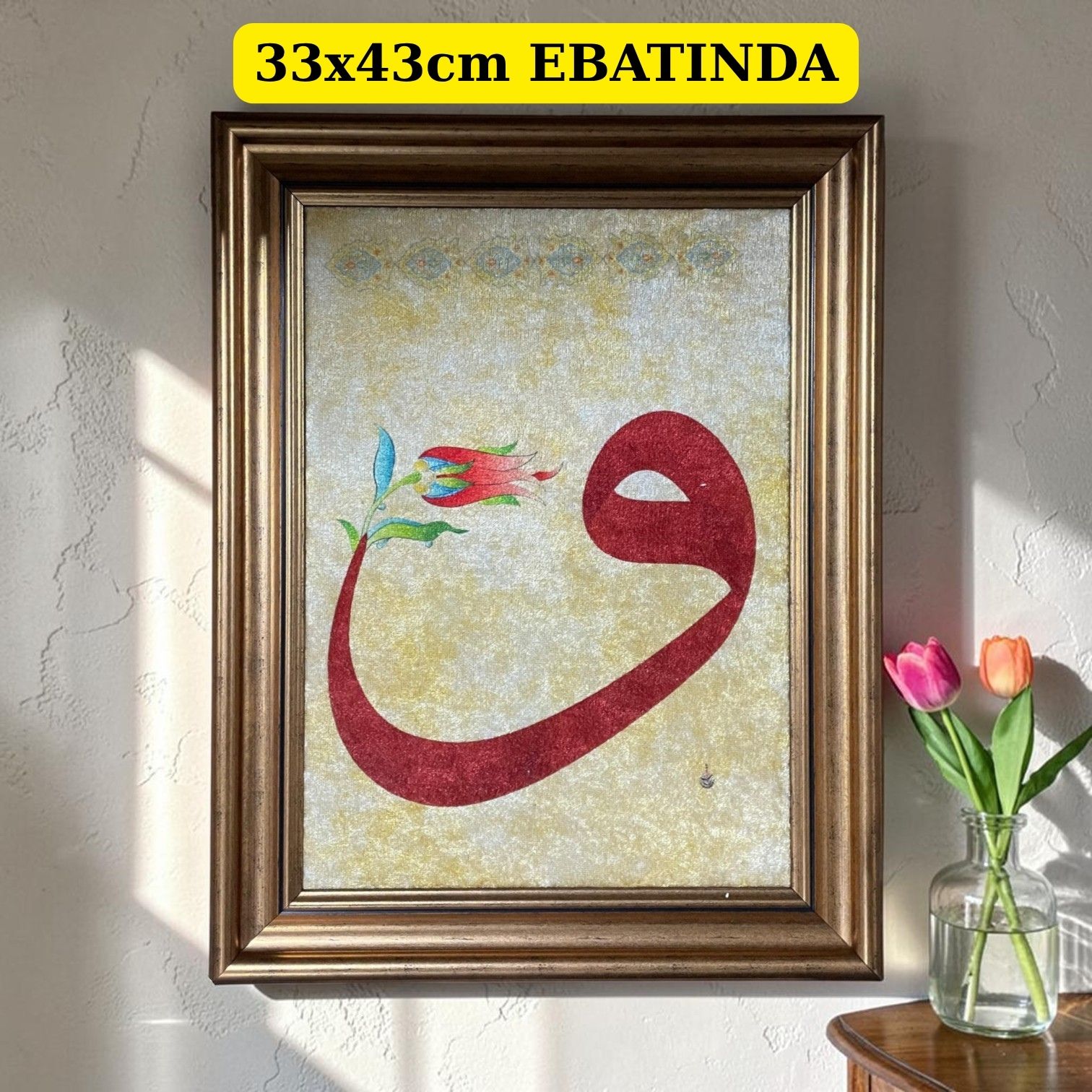 TBL VAV KADİFE TABLO 12'Lİ 33X43