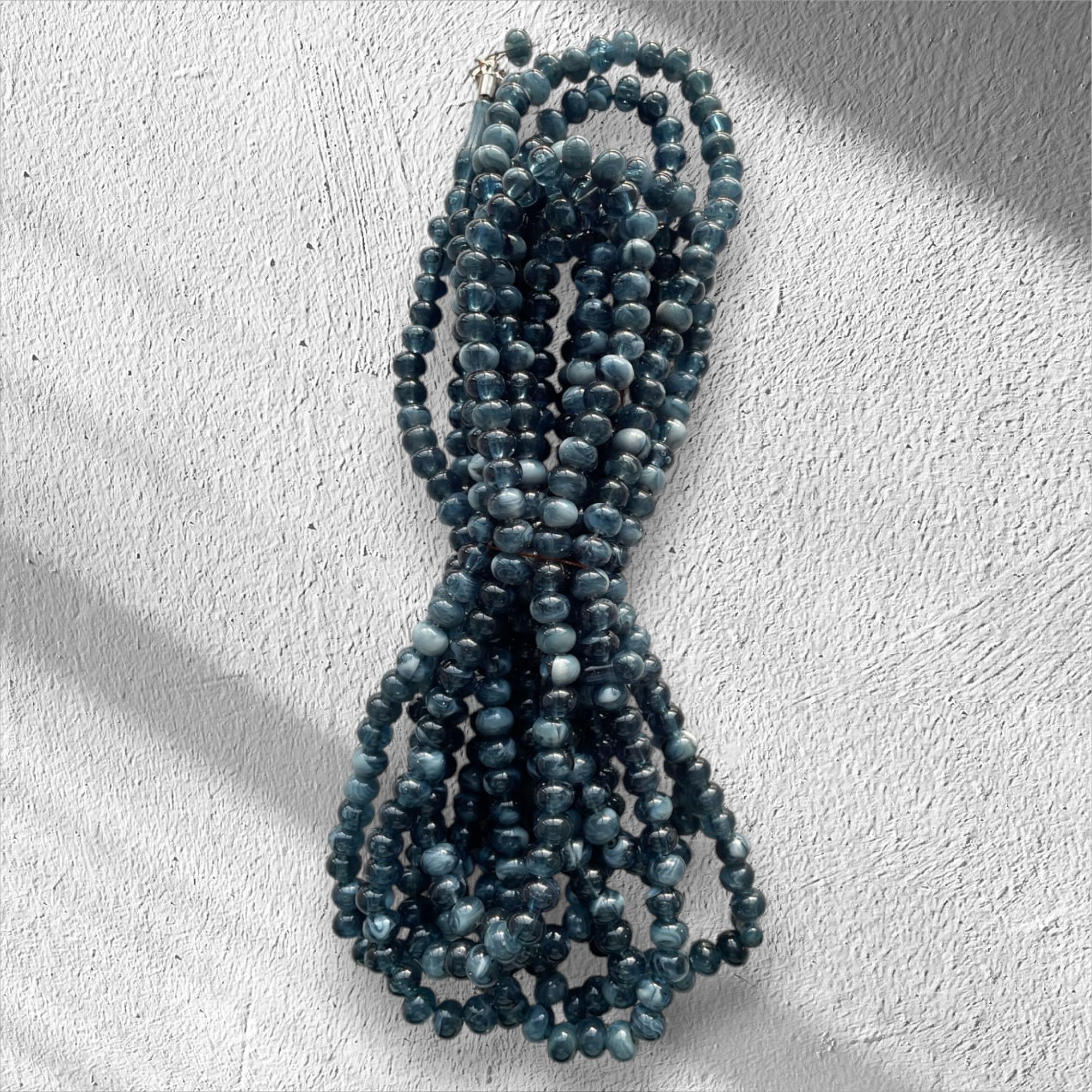 DR TESBİH ZİNCİRLİ 8 MM 500'LÜ KIRÇILLI GRİ (ADET SATIŞ)