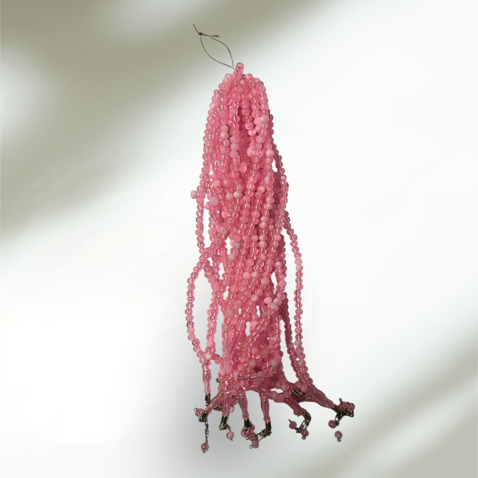 DR TESBİH ZİNCİRLİ 8 MM 99'LU KIRÇILLI PEMBE (DESTE SATIŞ)
