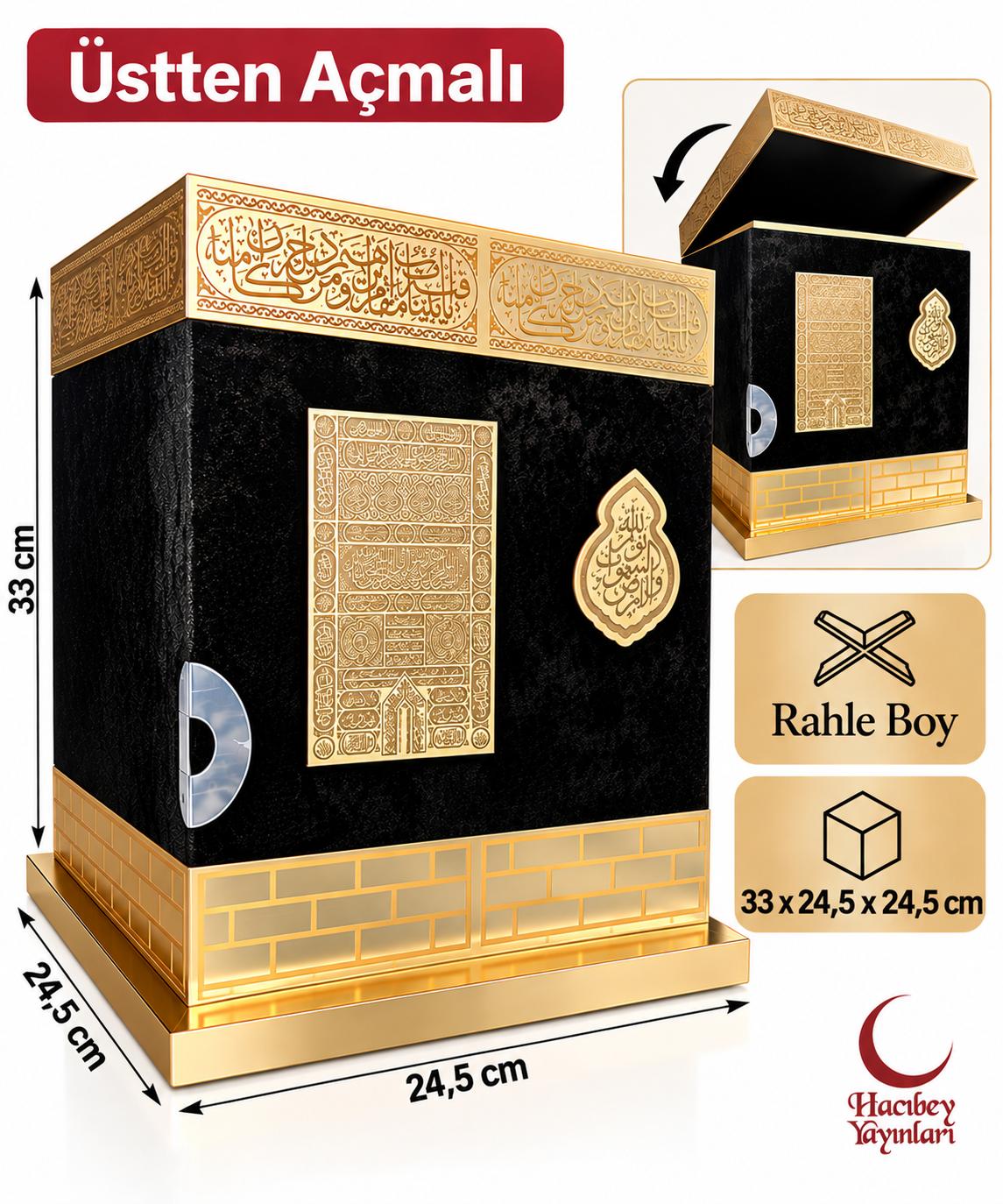 NA KABE MAKETİ RAHLE BOY 33X24,5X24,5 ÜSTEN AÇMALI