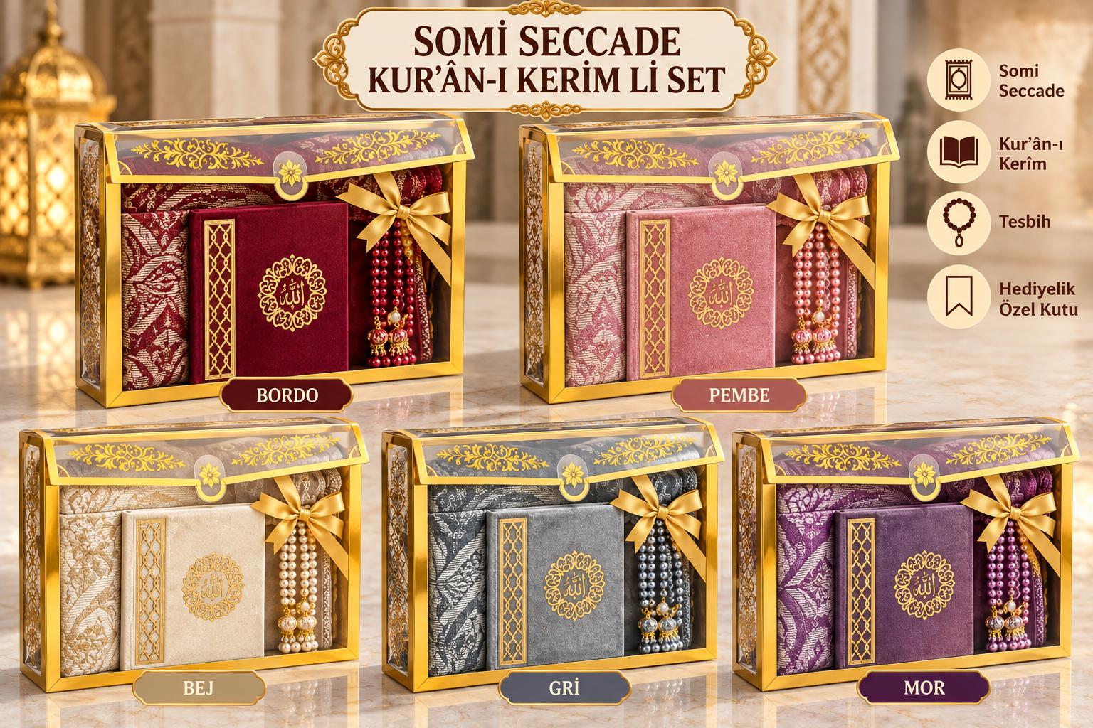 DLK SOMİ SECCADE KURANLI SET