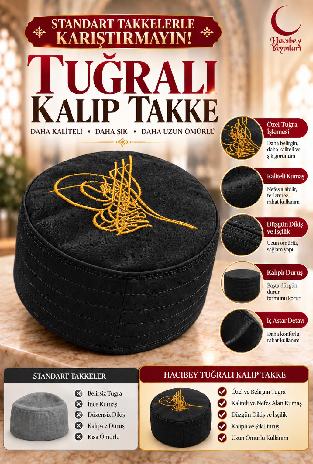 AD TUĞRALI TAKKE 53 NUMARA  SİYAH RENK ADET SATIŞ