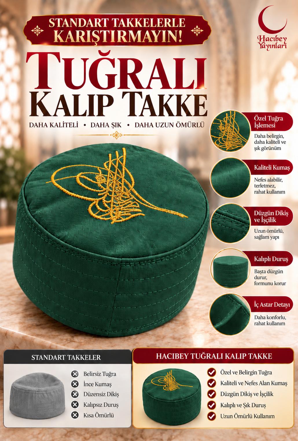AD TUĞRALI TAKKE 53 NUMARA  YEŞİL RENK ADET SATIŞ