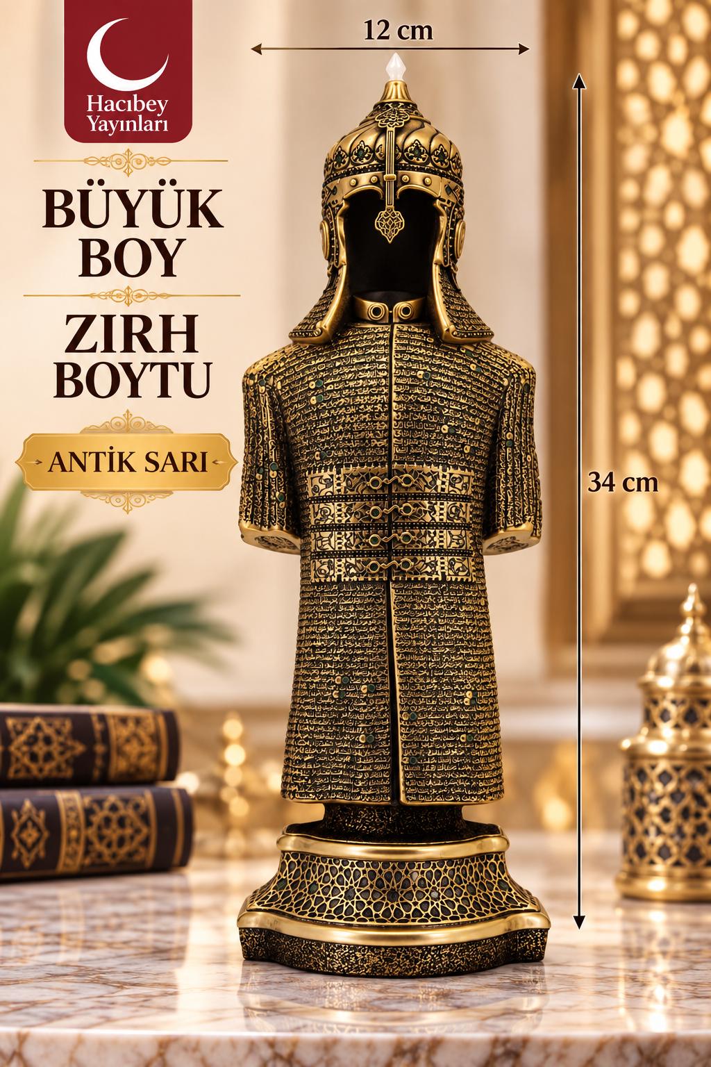 NAKKAŞ NKBY-2004S2 ZIRH BOYTU BÜYÜK BOY ANTİK SARI