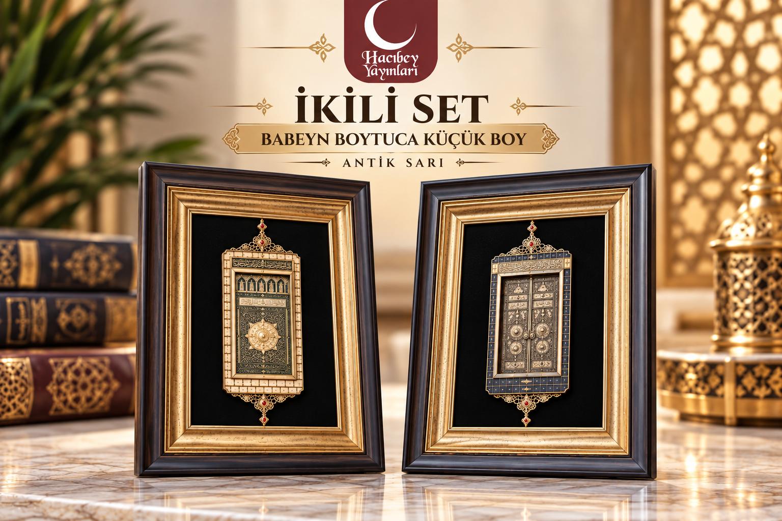 NAKKAŞ NKBC-65S2S2 BABEYN BOYTUCA KÜÇÜK BOY ANTİK SARI SET