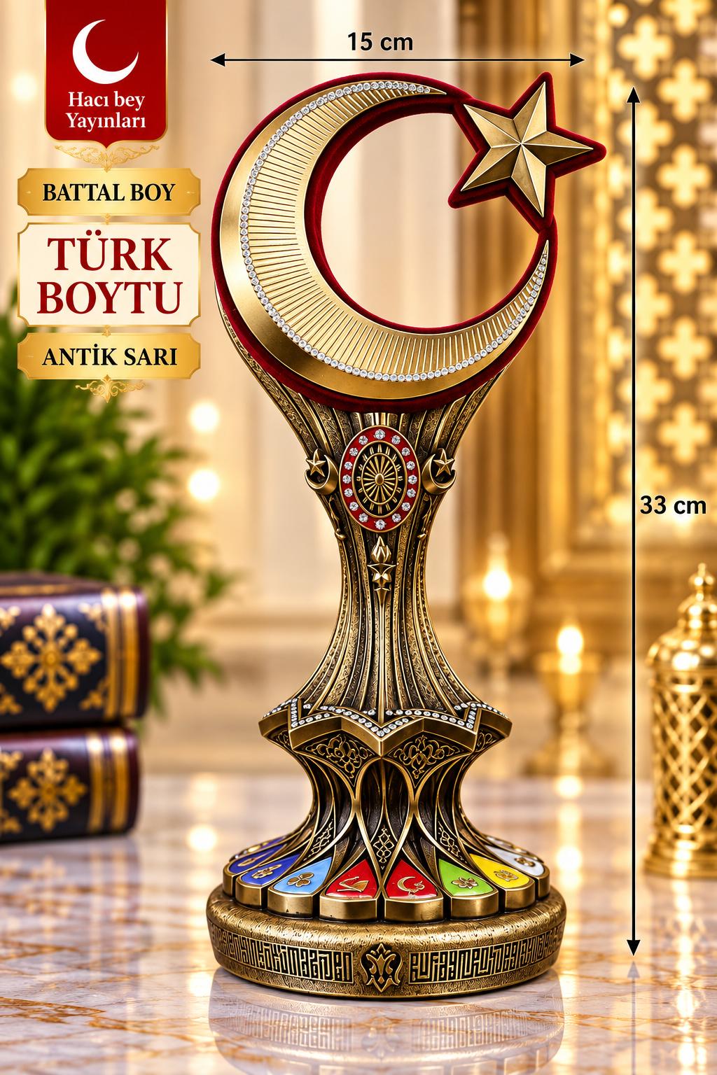 NAKKAŞ NKBY-1005S2 TÜRK BOYTU BATTAL BOY ANTİK SARI