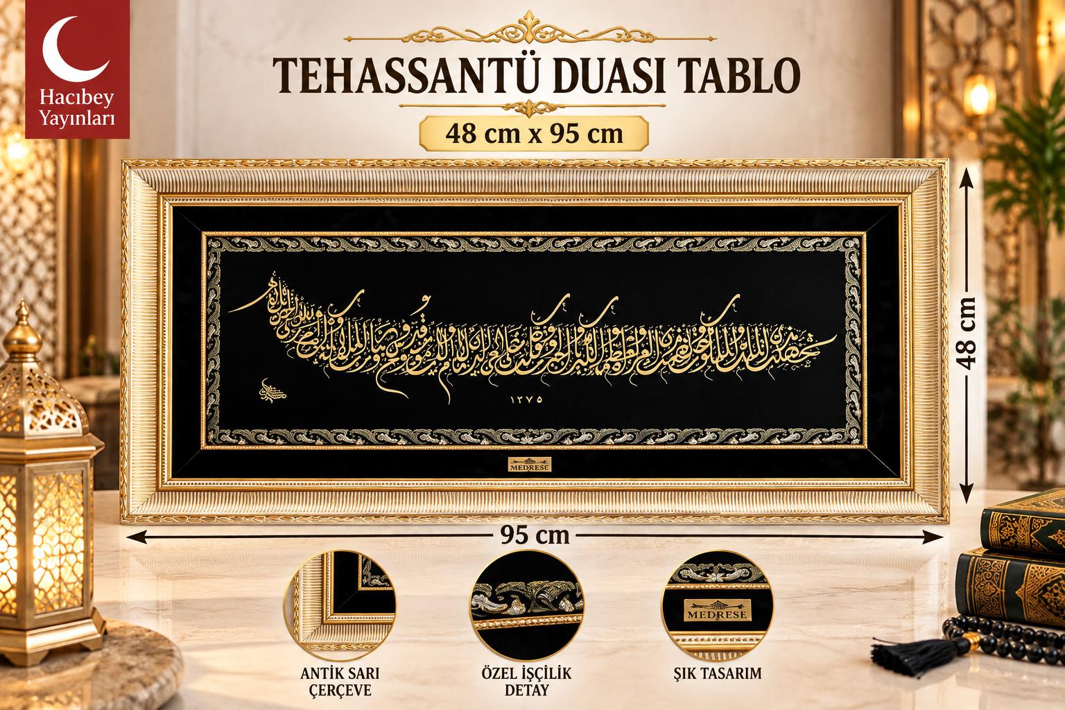 TEHASSANTU DUASI 48*95 CM TABLO