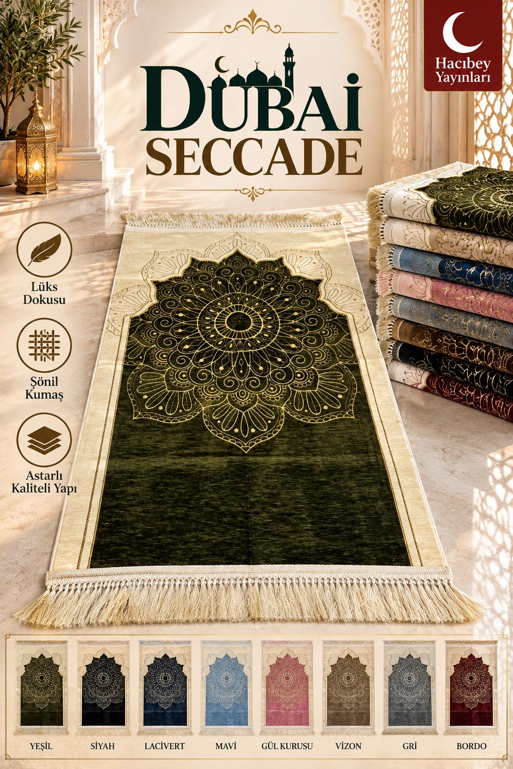 NB DUBAİ SECCADE İKİ DESEN NO:1