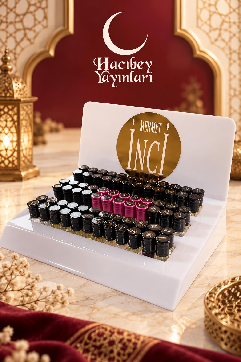 MEHMET İNCİ ESANS 3 ML STANDLI SET (15 KUTU)