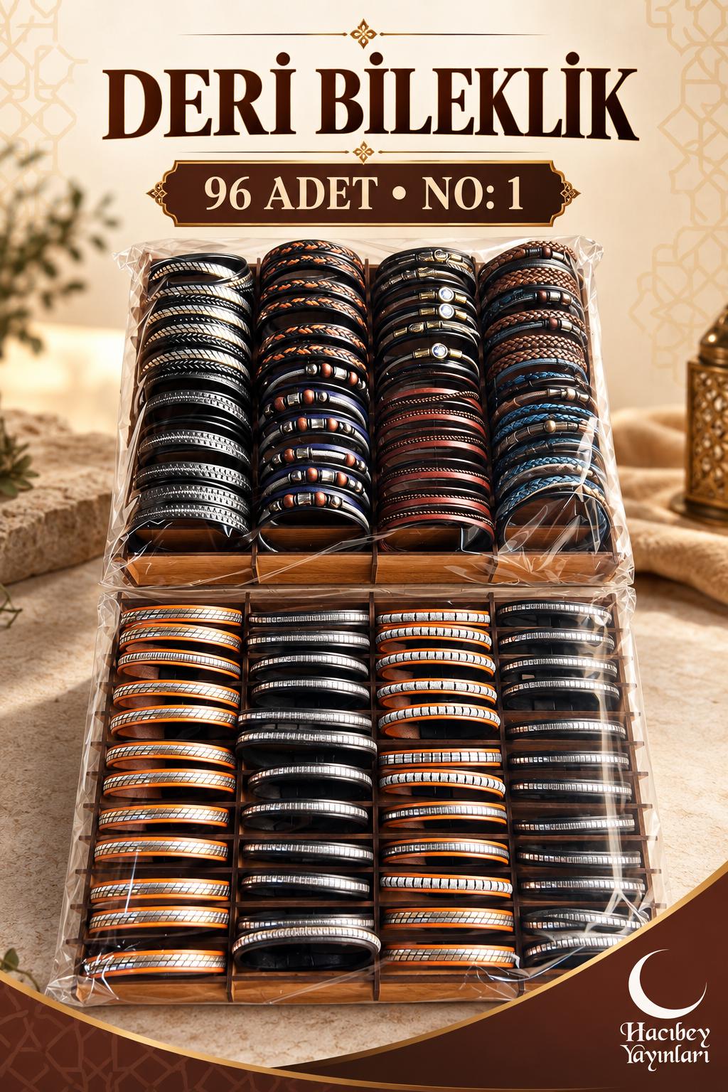 NO:1 DERİ BİLEKLİK ( 96 ADET)