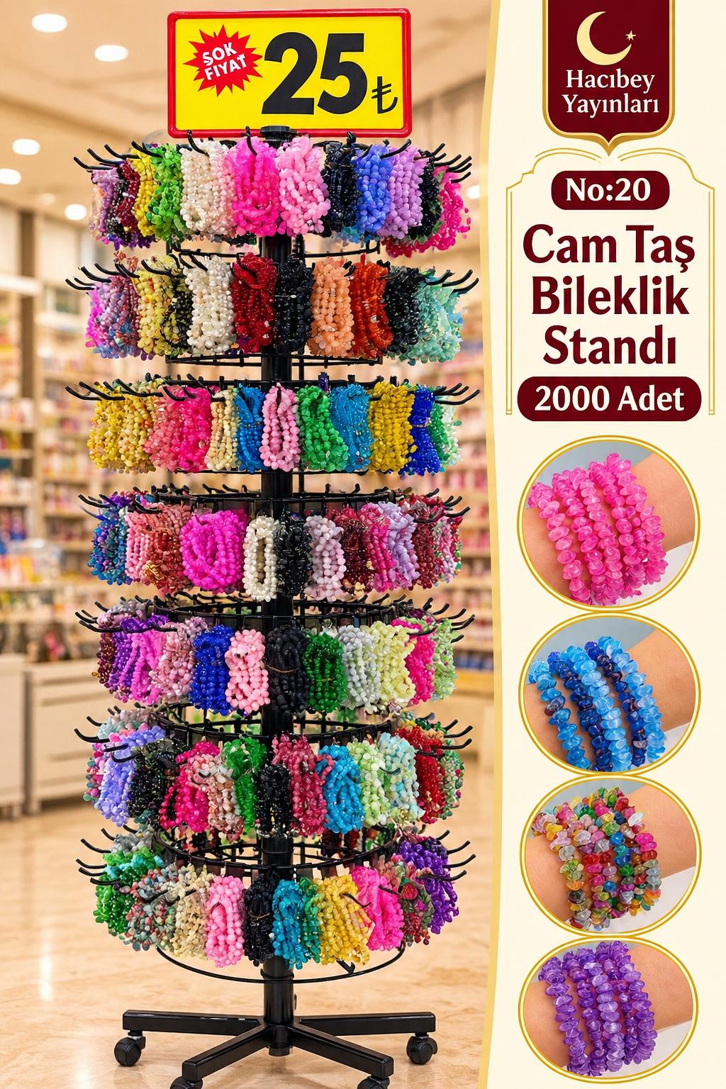 NO:20 CAM TAŞ BİLEKLİK (2000 ADET)