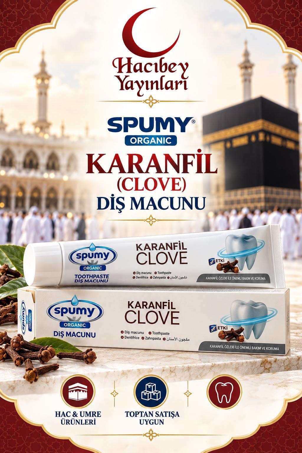 HRM KARANFİL CLOVE DİŞ MACUNU 75ML (ADET SATIŞ)
