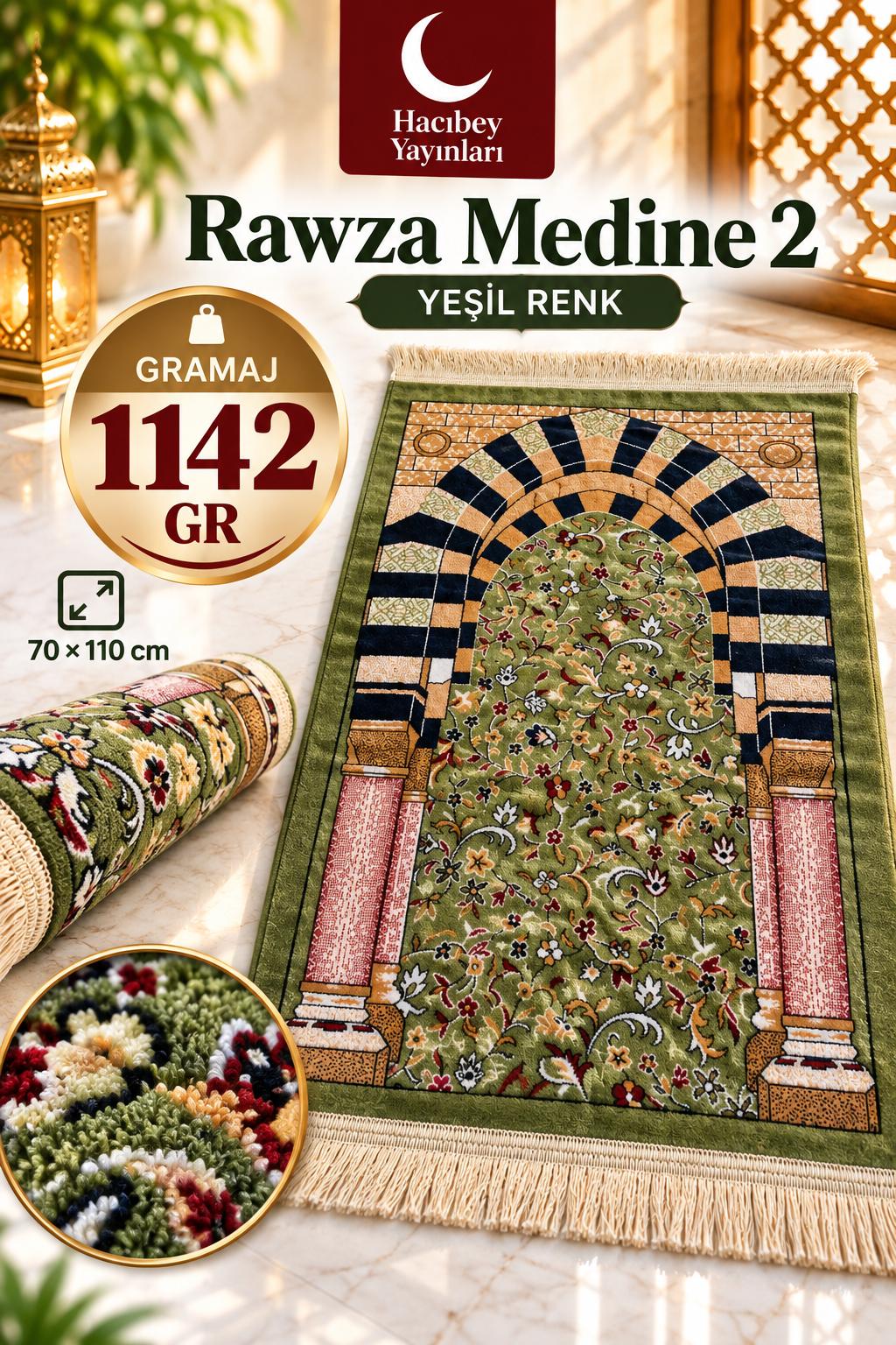 MSK RAWZA MEDİNE 2 YEŞİL RENK 1142 GR