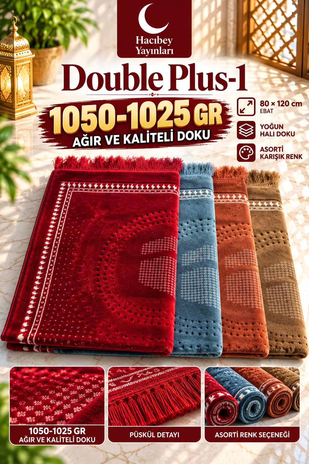 MSK DOUBLE PLUS SECCADE (1)  1050 - 1025 GR KARIŞIK RENK 80X120