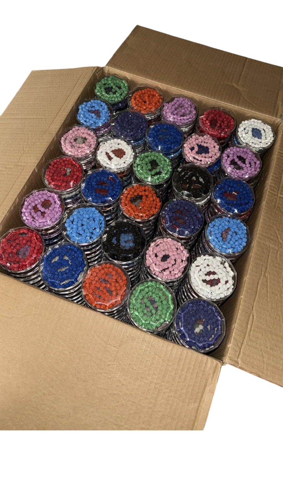 KLM GÜL KOKULU YUVARLAK KUTULU TESBİH ( 1 KOLİ 420 ADET )