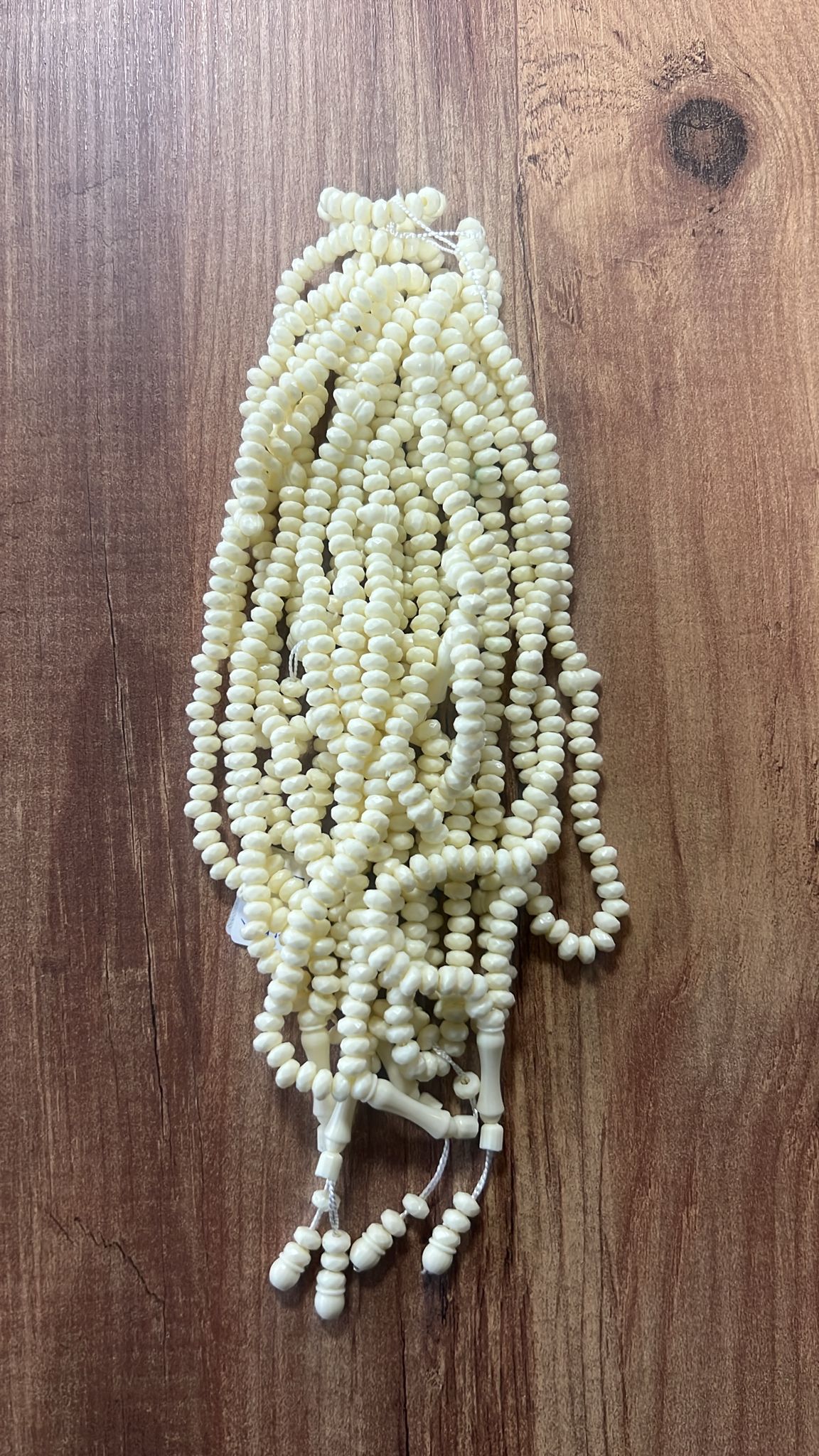 OZL KRİSTAL TESBİH KREM KOD 161 DESTE