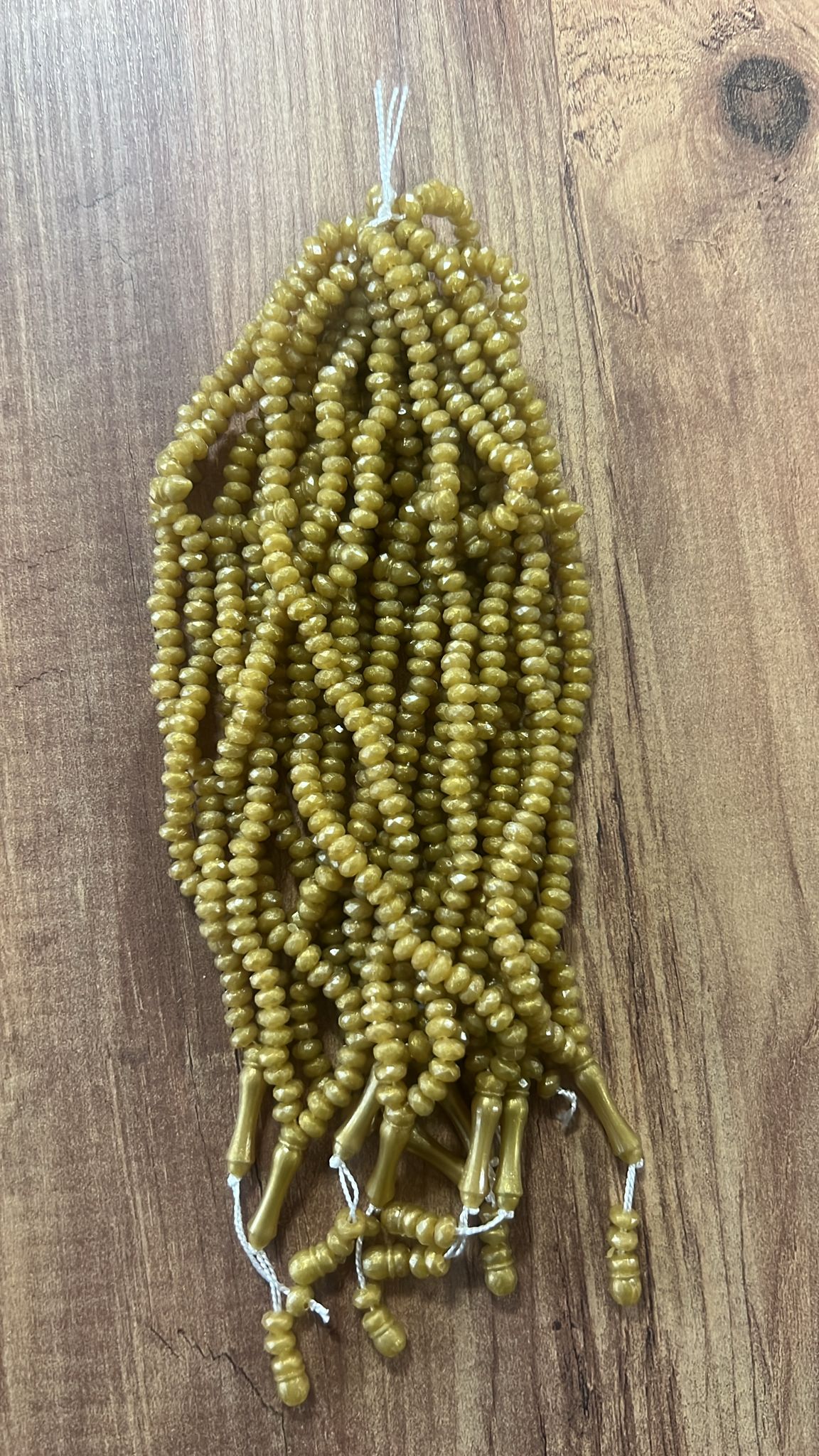 OZL KRİSTAL TESBİH HARDAL  KOD 151 DESTE