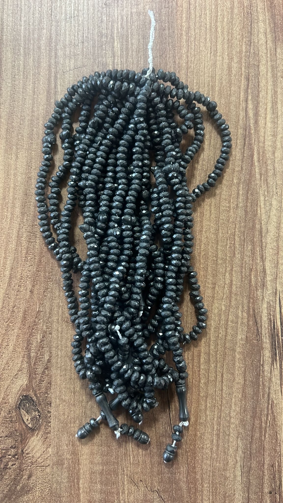 OZL KRİSTAL TESBİH GRİ KOD 152 DESTE