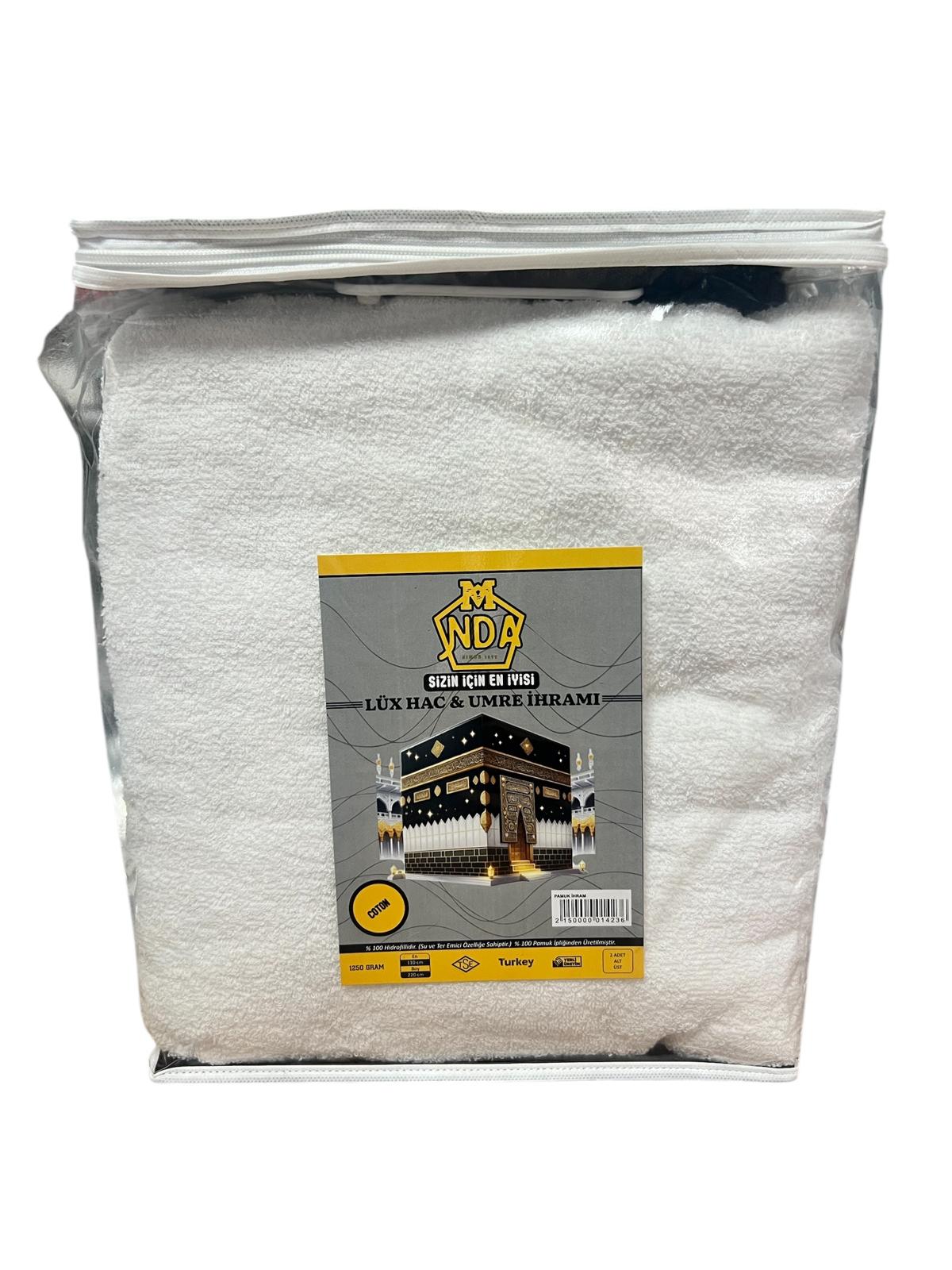 NDA LÜX COTON PAMUK HAC VE UMRE İHRAMI (1250 GR)