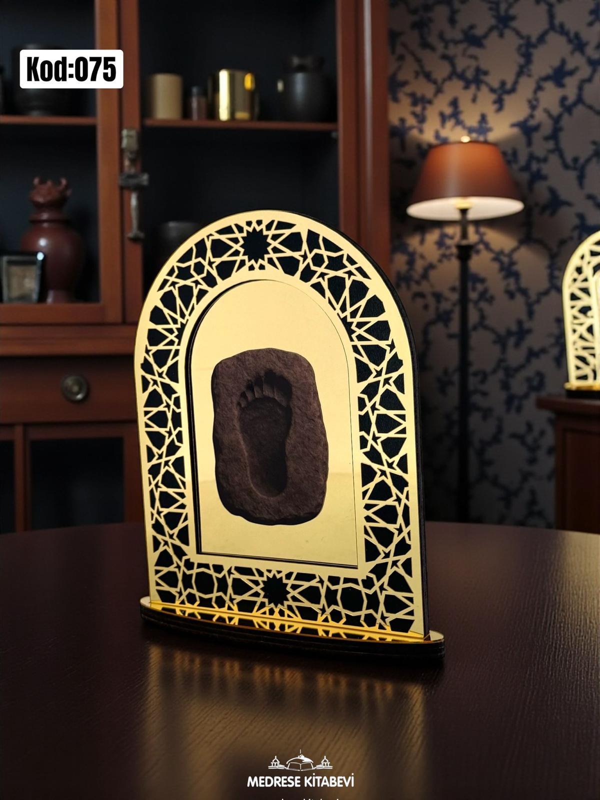 PEYGAMBERİMİZİN AYAK İZİ KOD:75