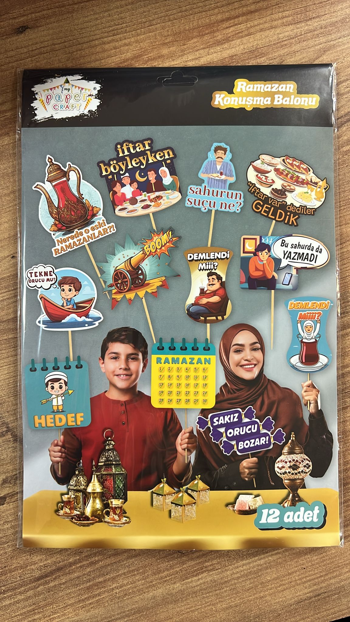 MY 12'Lİ RAMAZAN KONUŞMA KARTLARI