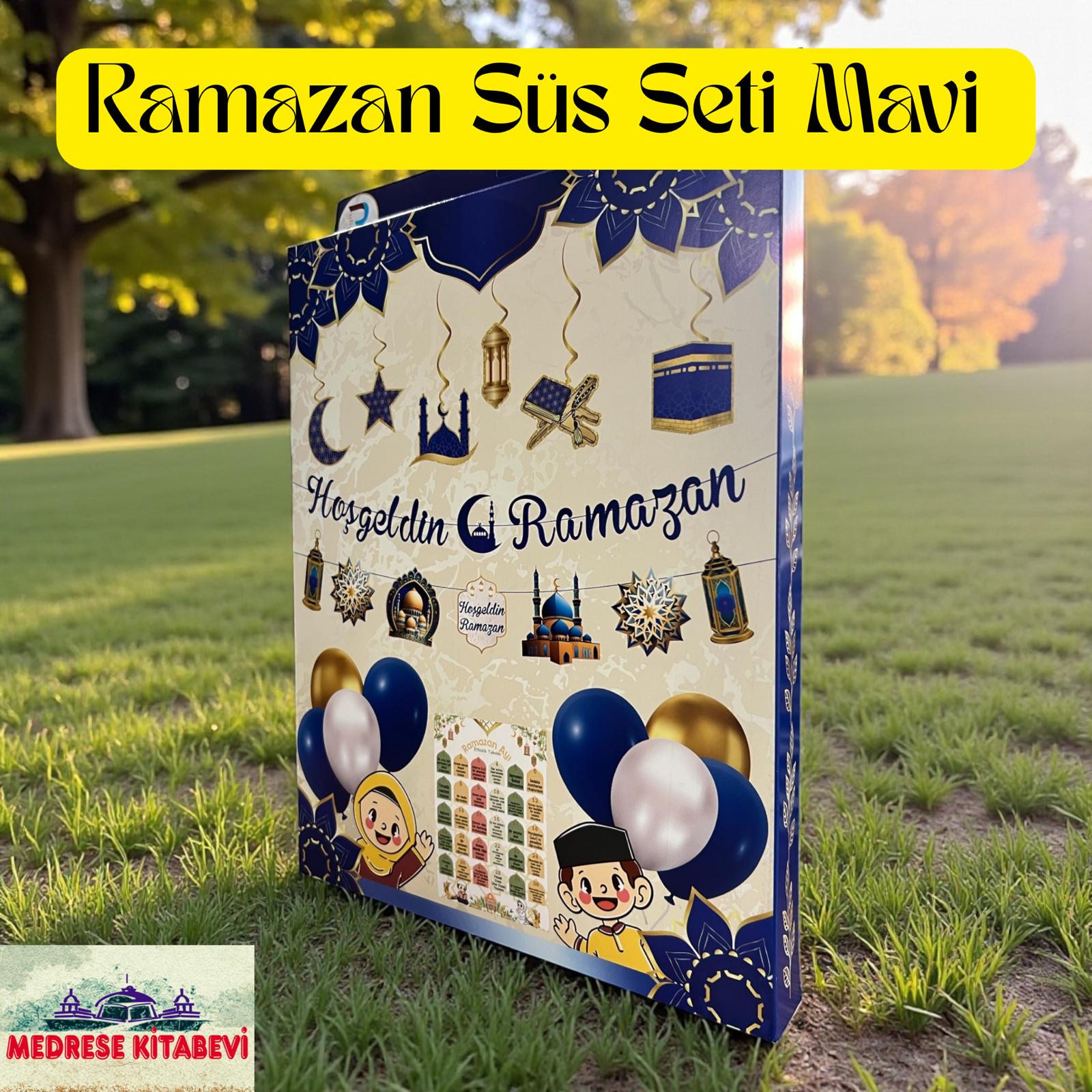 HOŞGELDİN RAMAZAN SETİ MAVİ RENK