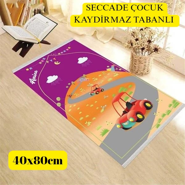 SECCADE ÇOCUK SÜNGERLİ KAYDIRMAZ TABAN 40X80 CM