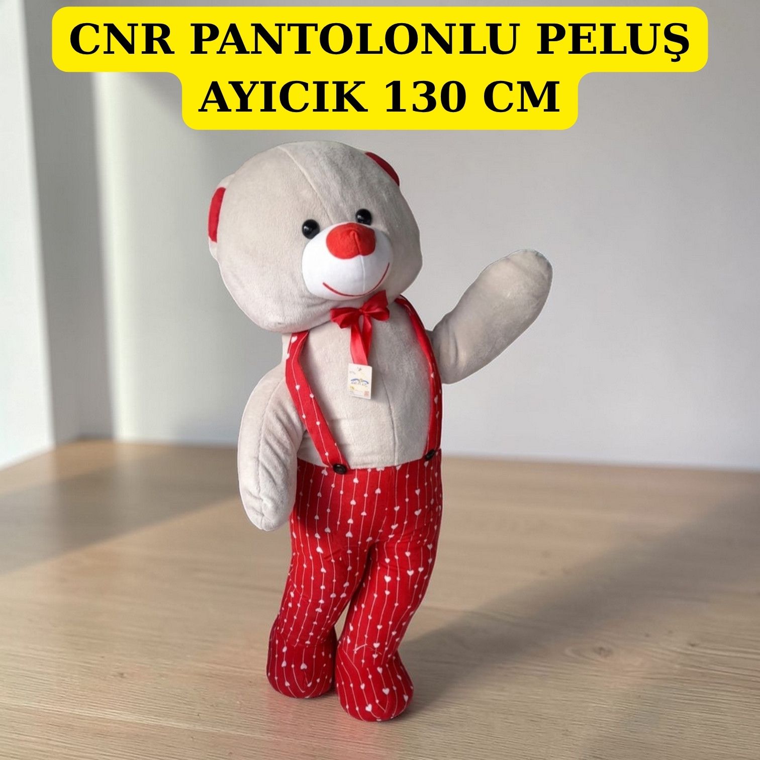 CNR PANTOLONLU PELUŞ AYICIK 130 CM