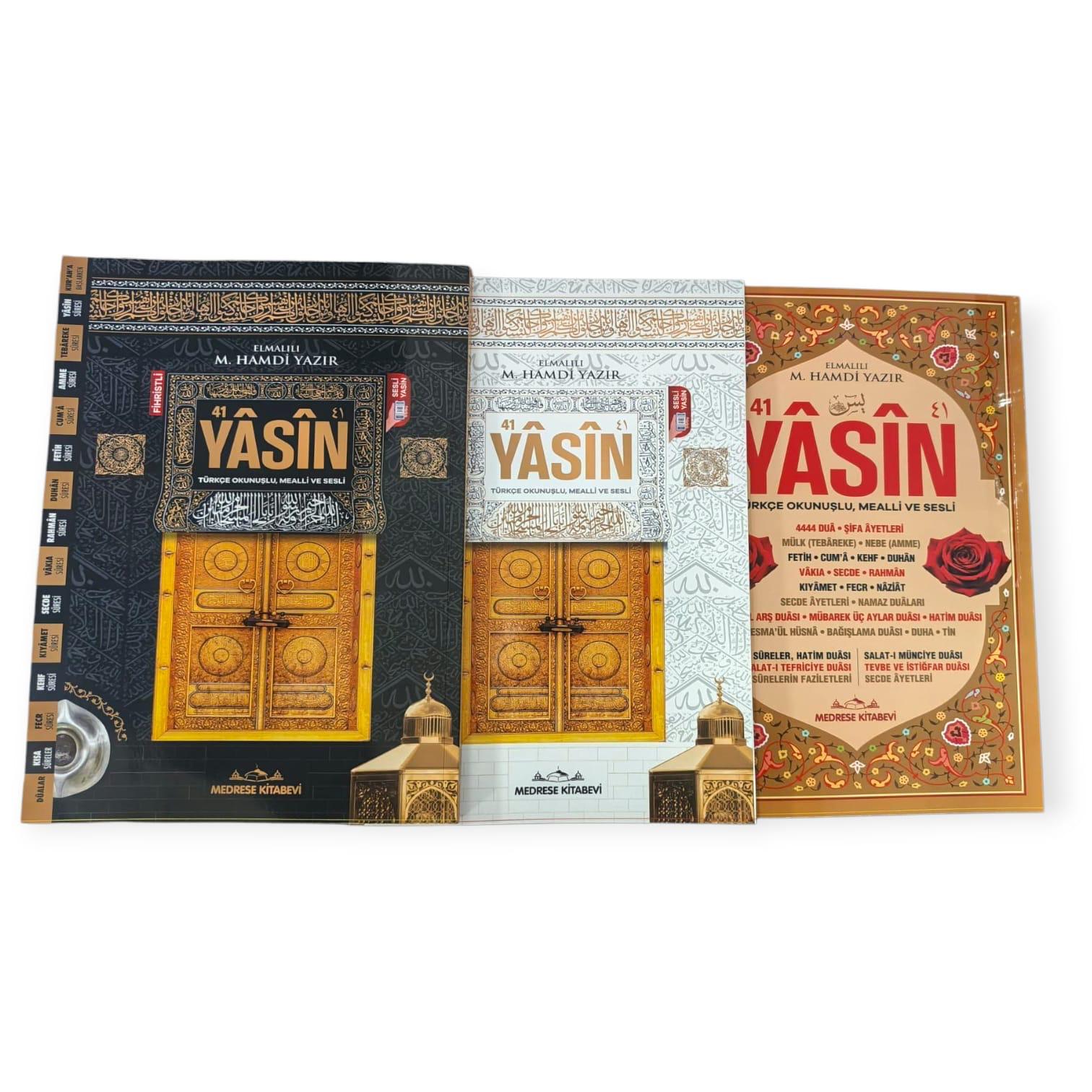 ORTA BOY KARTON KAPAK YASİN KİTABI 192 SAYFA