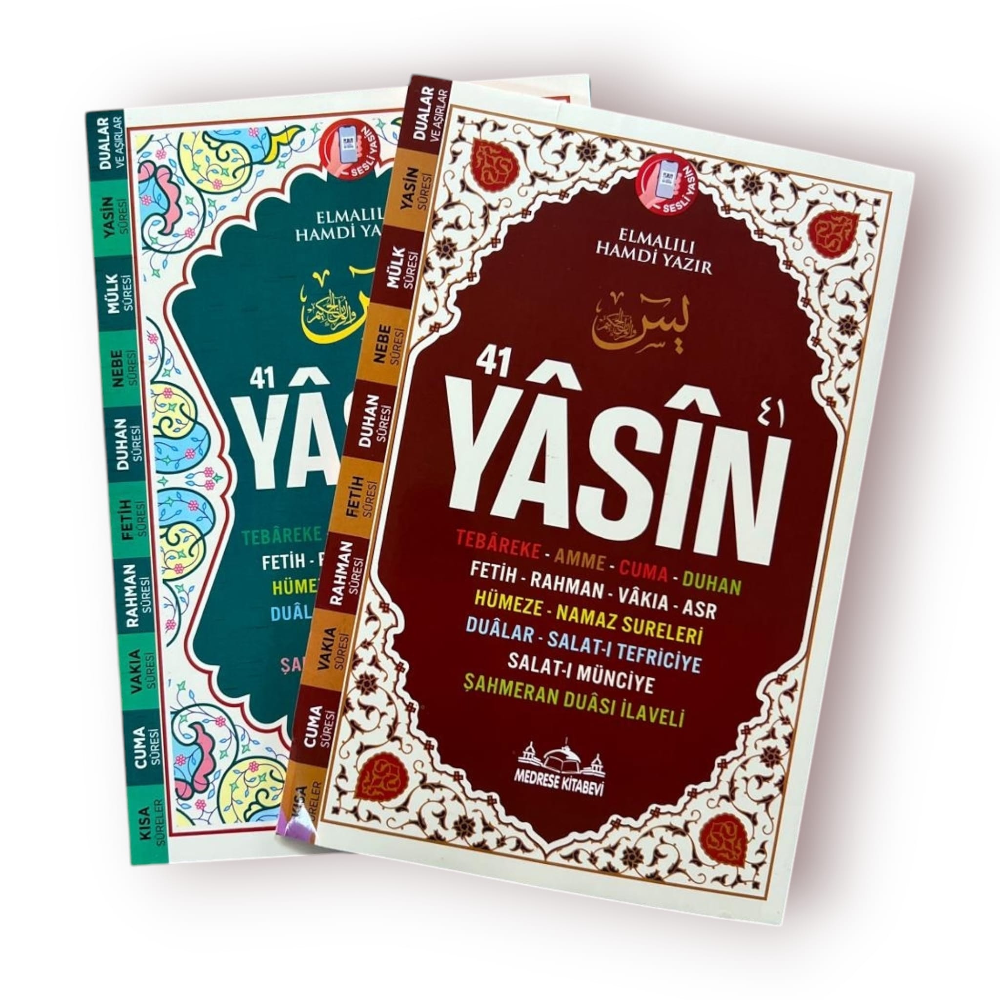 ORTA BOY YASİN KİTABI KARTON KAPAK 128 SAYFA