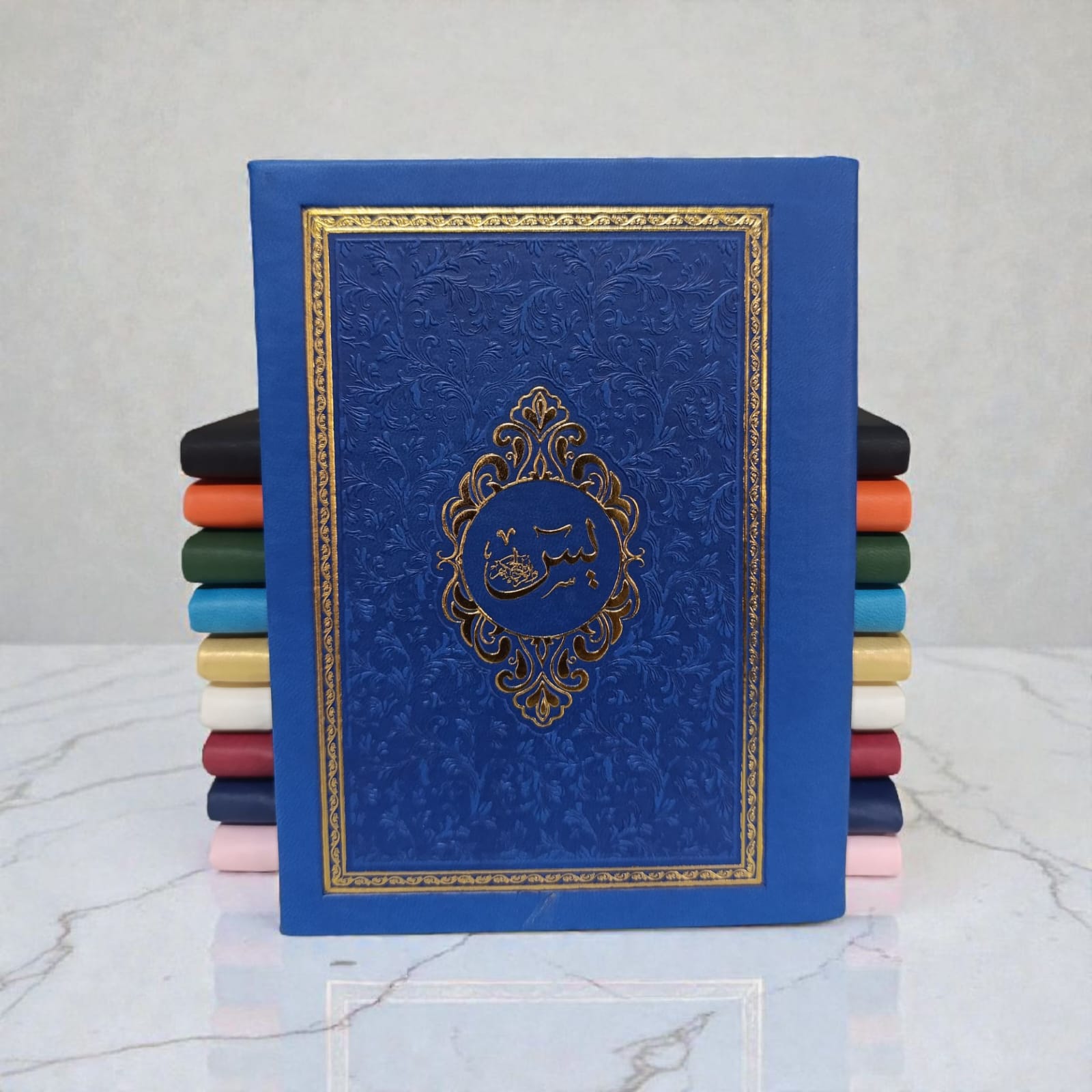 ÇANTA  BOY TERMODERİ KAPAKLI 128 SAYFA YASİN SAKS MAVİ